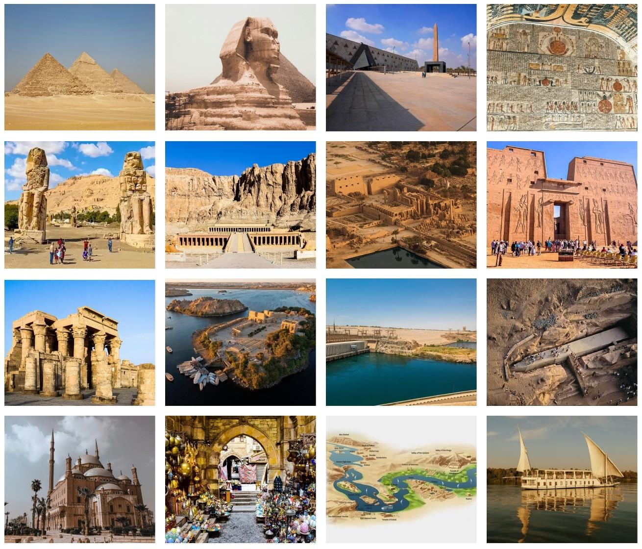 10 day luxury Egypt tour with Dahabiya Nile cruise and ancient temples