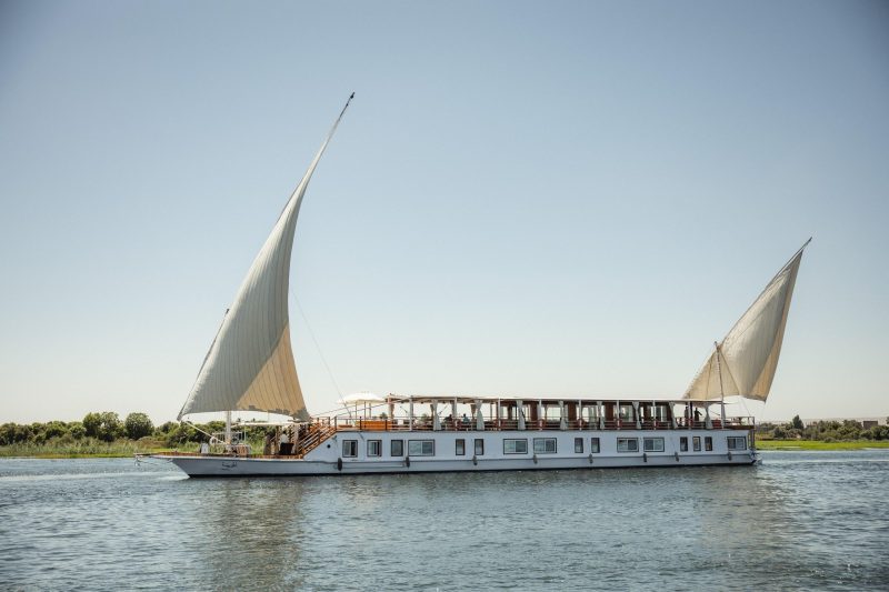 Luxury Dahabiya Nile Cruise Private Sailing Yacht - MSM Travel Egypt