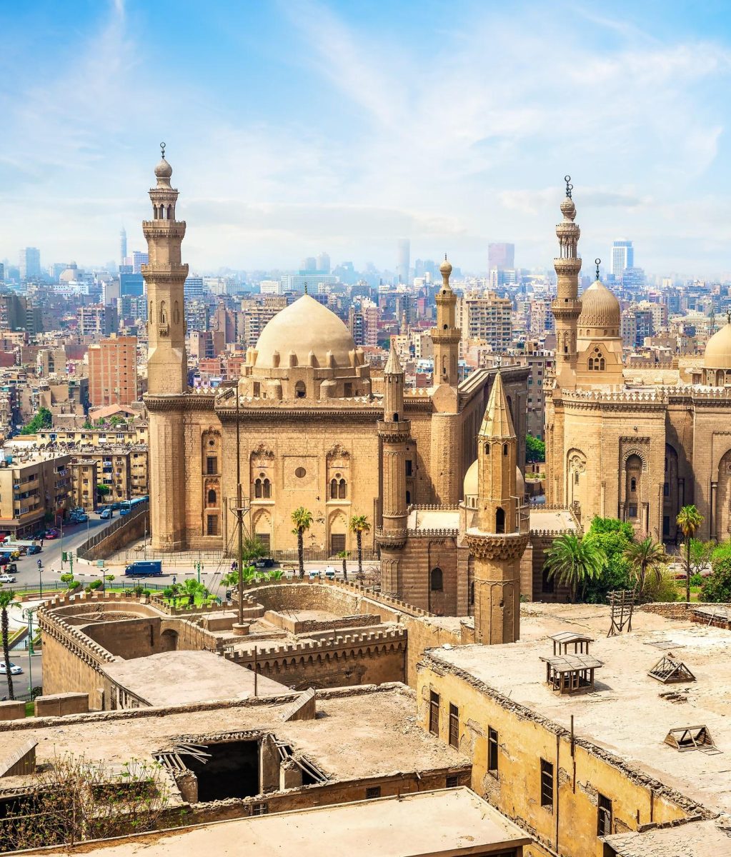 The Alabaster Mosque of Mohamed Ali at the Saladin Citadel in Islamic Cairo.