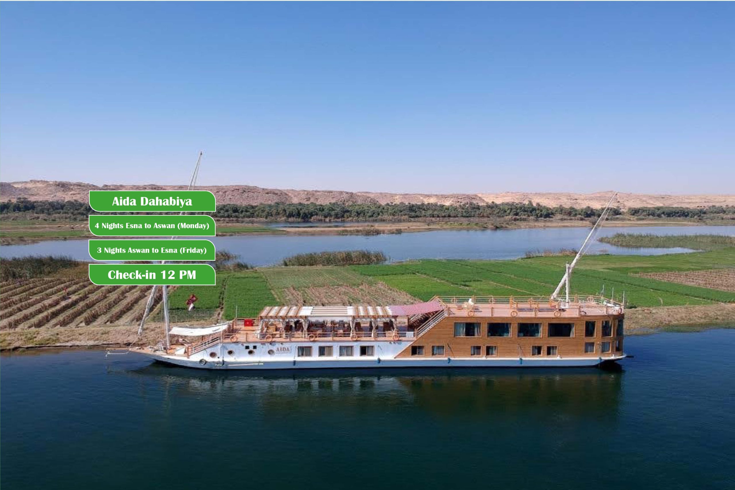 Classic Nile Dahabeya Cruise – Egypt’s Traditional Sailing Experience