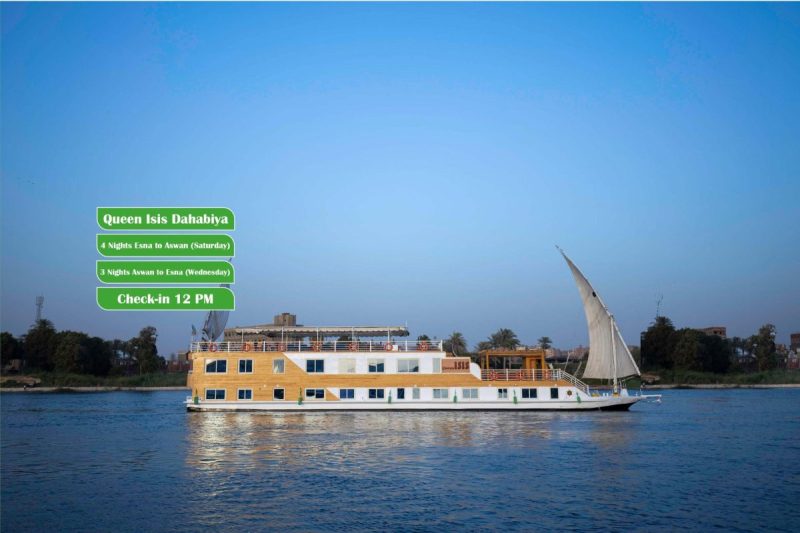 Tailormade Dahabiya Itinerary Scenic River Cruising - MSM Travel Egypt