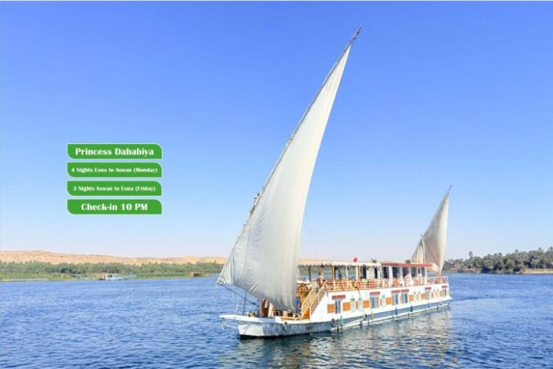Traditional Egyptian Sailing Boat Luxury Nile Tour - MSM Travel Egypt
