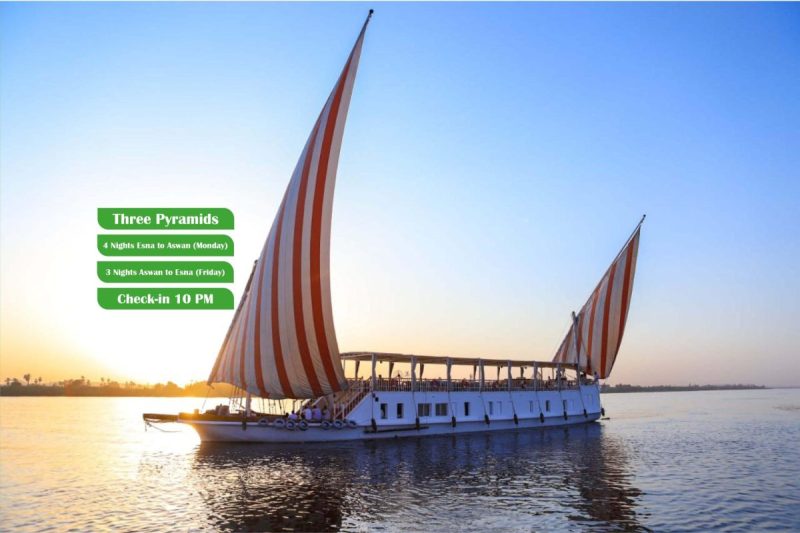 Dahabiya Nile Cruise Sundeck Chairs and Relaxation - MSM Travel Egypt