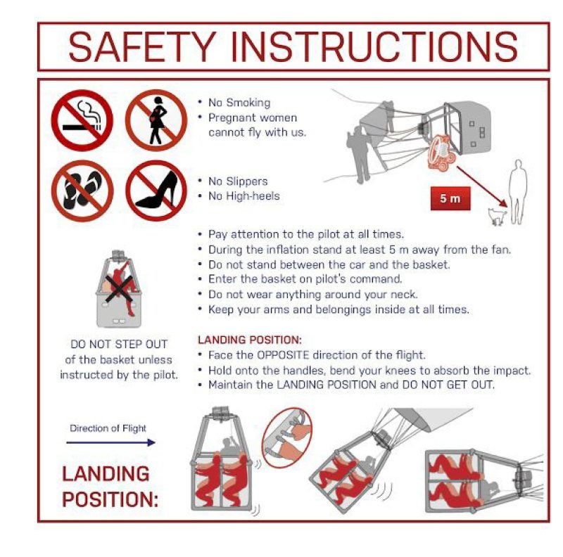 Hot Air Balloon Safety Guidelines