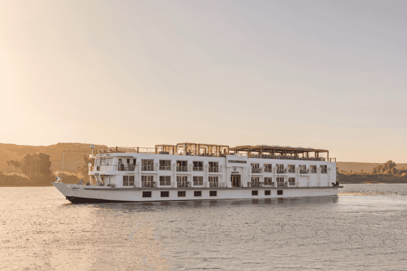 Luxury Classic Nile Cruise Ship Deck in Egypt - MSM Travel Egypt