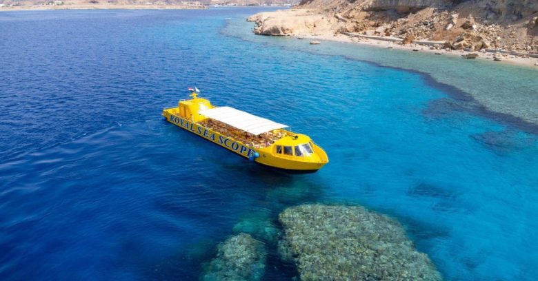 Seascope Yellow Submarine Coral Reef Viewing Hurghada - MSM Travel Egypt