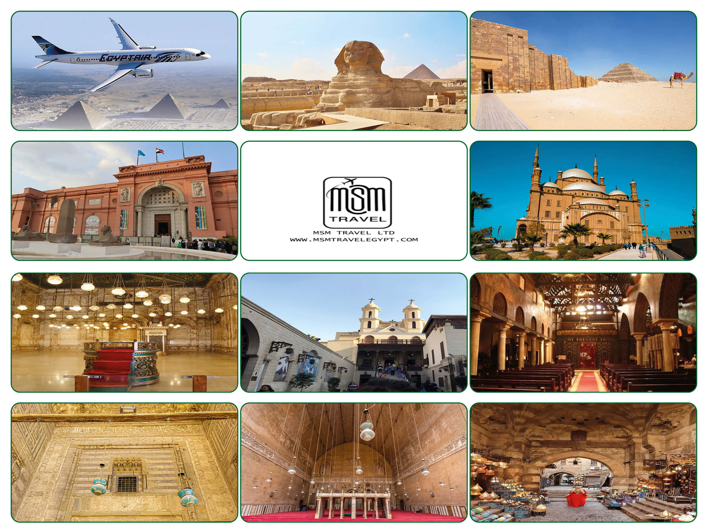 Private Cairo city tour visiting the Egyptian Museum, Saladin Citadel, and Khan El Khalili Bazaar