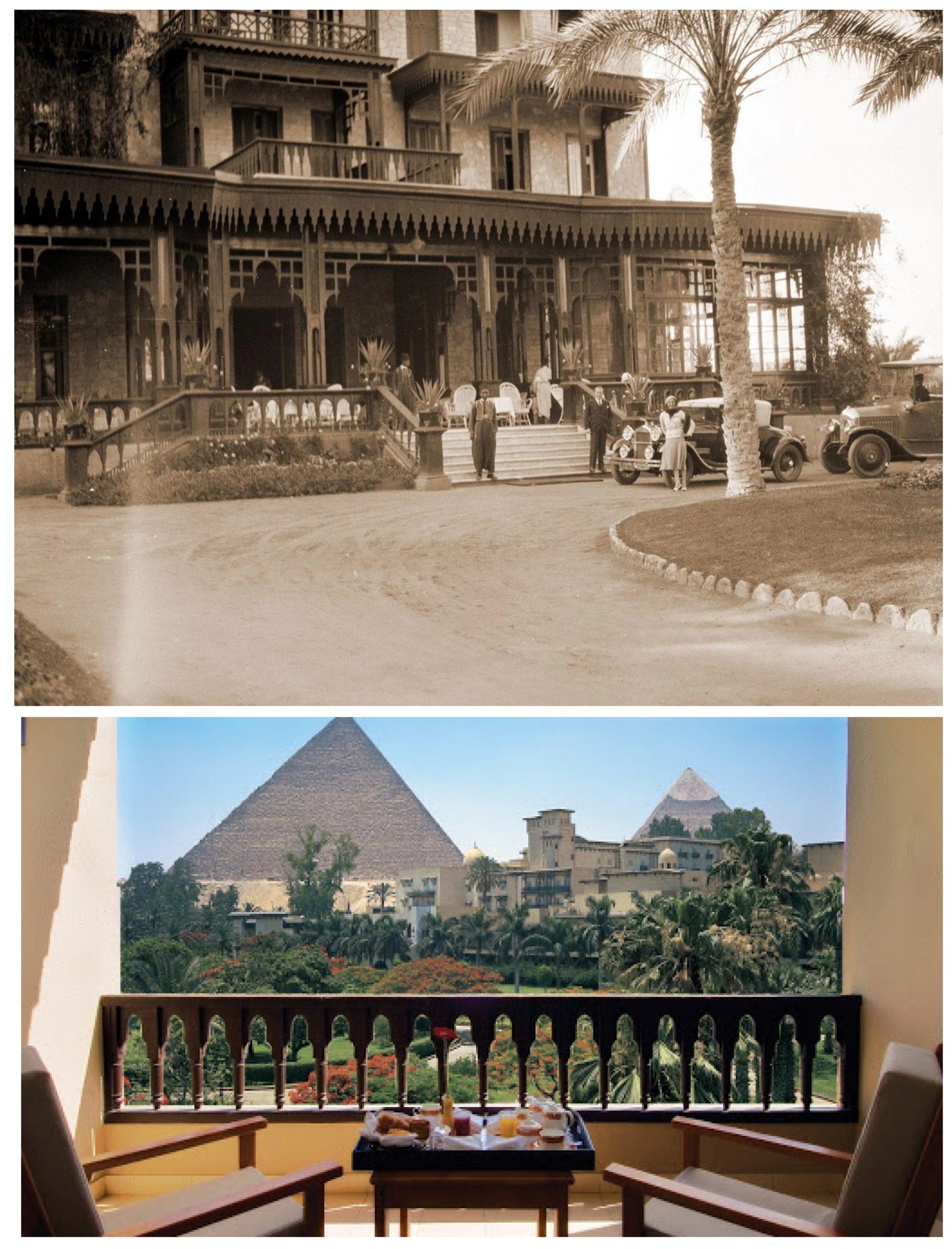 Marriott Mena House Cairo with Pyramid view, luxury hotel in Giza Egypt