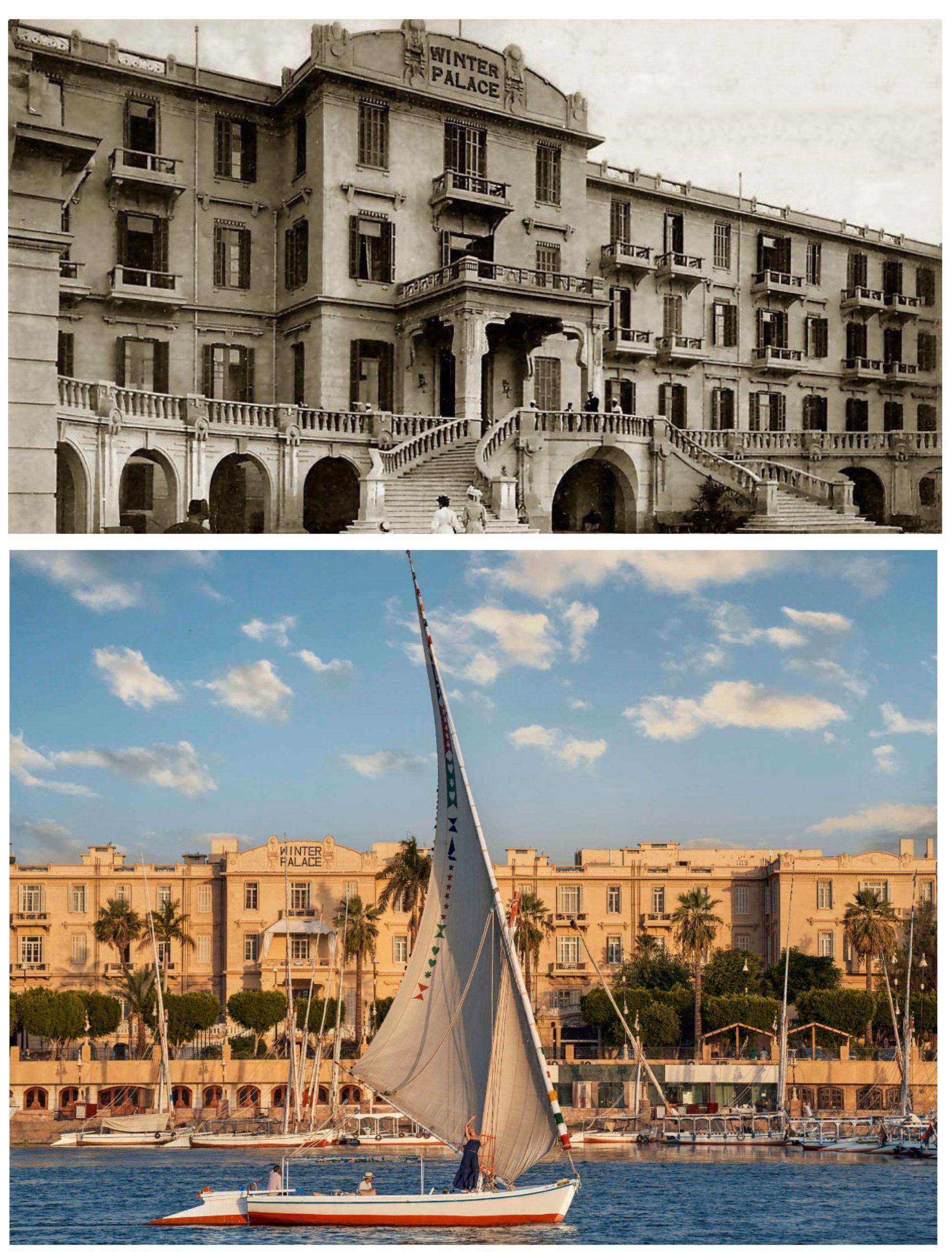 Sofitel Winter Palace Luxor historic luxury hotel gardens Nile Egypt