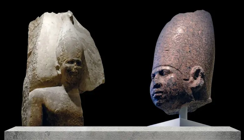 Pharaoh Sneferu's ancient pyramids at Dahshur and Meidum Egypt